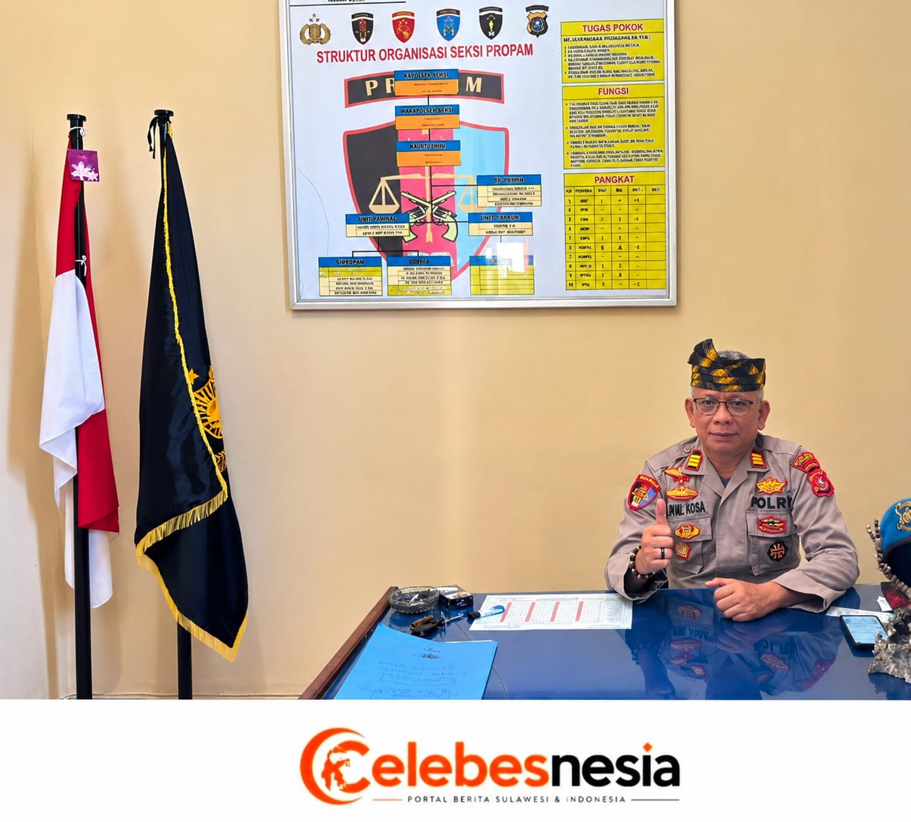 Wujud Nyata Mengayomi Masyarakat, Insan Bhayangkara Muna Dorong Ekosistem Ekraf Berbasis Budaya