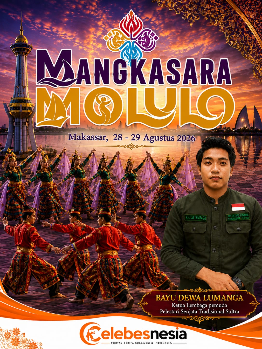 PUTERA Dukung Penuh Mangkasara’ Molulo 2026, Momentum Merajut Persaudaraan Budaya Sulawesi